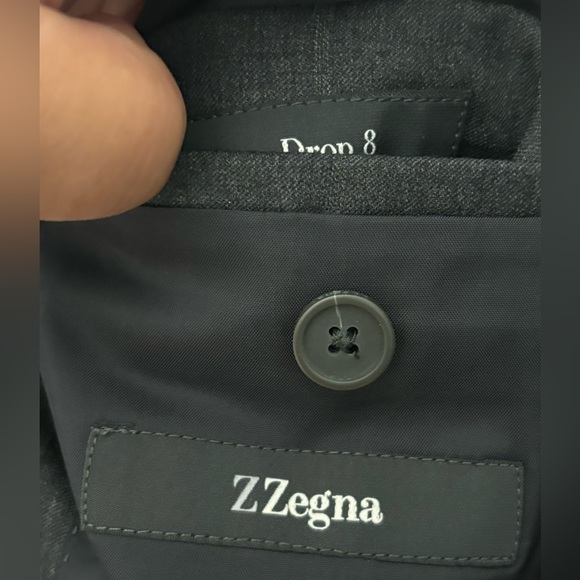 Z Zegna Drop 8 suit. Size 8 - EU 48R - Picture 6 of 16